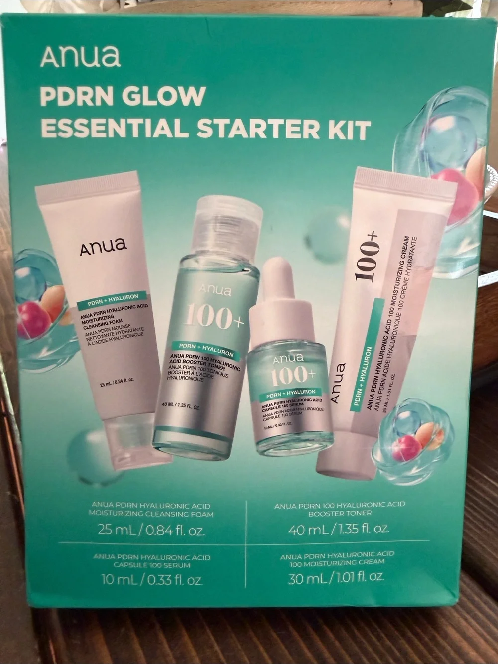 Anua PDRN Glow Essential Starter Kit| 4 products NEW